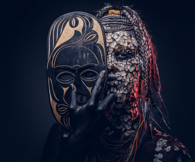 Night Ceremony Portrait — Kwesi Baah