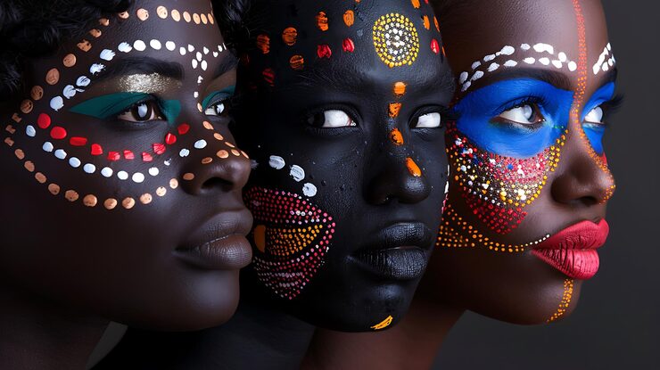 Sun Script Portrait — Abena Frimpong